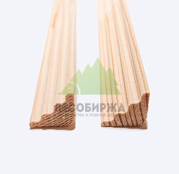 Уголок из сосны сращенный 19х19х2500