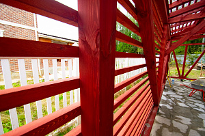 реечный навес