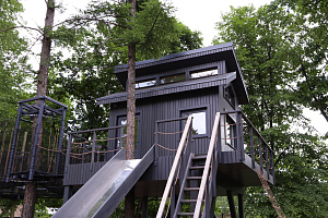 Уникальные всесезонные домики на дереве в LESO Парке