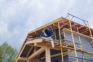 Дом обшитый сайдингом