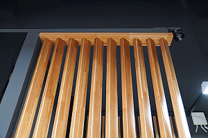 Проект зонирования мастерской в Ропшинский квартал 3: функциональные реечные системы из хвои от Лесобиржа-Спб