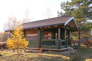 Баня мечты в Бобровом: комплексная отделка и покраска сруба