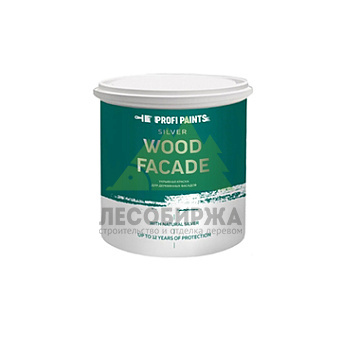 Краска для дерева и OSB износостойкая ProfiPaints SILVER WOOD FACADE база С