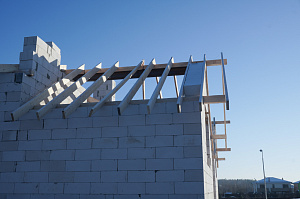 двухэтажный дом из газоблока под ключ