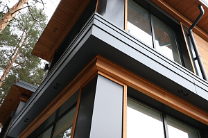 Отделка термопланкеном и АКП