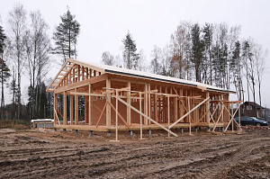 Строительство каркасного дома в скандинавском стиле