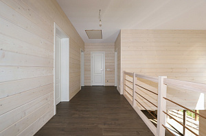 Комплексная отделка дома имитацией бруса 