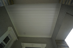 подшив потолка на веранде