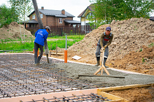 фундамент укладка