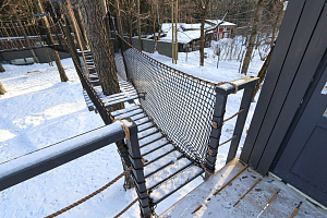 Уникальные всесезонные домики на дереве в LESO Парке