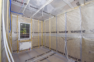 каркас дома два этажа