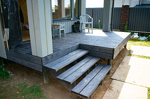 покраска террасной доски