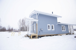 Дом обшитый сайдингом