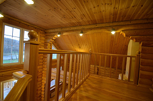 Отделка деревянного дома фото