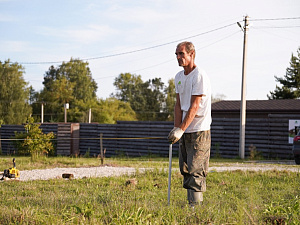 Надежный свайный фундамент с обвязкой для будущего дома в Тай-Лэнд
