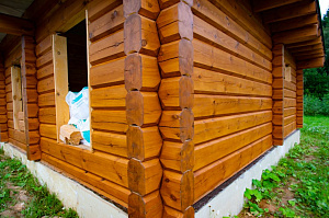 От шлифовки до финишного блеска: 10 дней работы, 10 лет защиты — покраска бруса от Лесобиржи-Спб