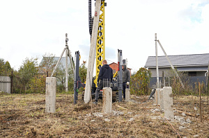 Надежный фундамент для загородного дома в Кобралово от Лесобиржи-СПб
