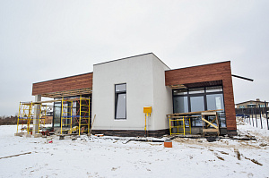 фасад из планкена