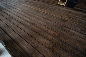 патинированная террасная доска для панированной веранды