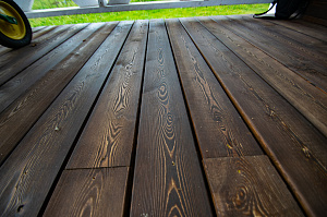 лиственничная террасная доска