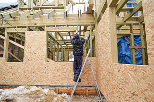 каркасник два этажа