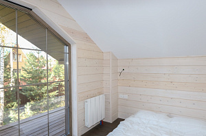 Комплексная отделка дома имитацией бруса 