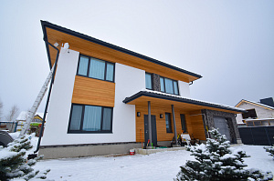 отделка дома планкеном фото