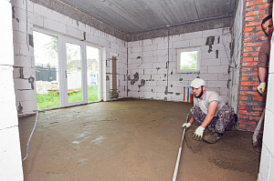 дом из газоблока под ключ