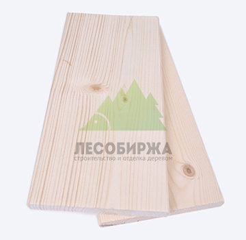 Палубная доска из сосны сорт AB 120x28x6000