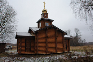 сруб часовни