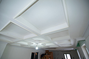 потолки кесонные из гипсокартона