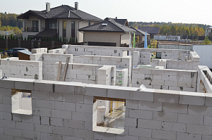 дом из газоблок фото