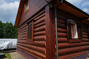 утепление бревенчатого дома