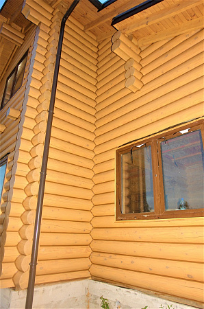 крашеный фасад