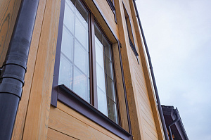 деревянный дом из бруса