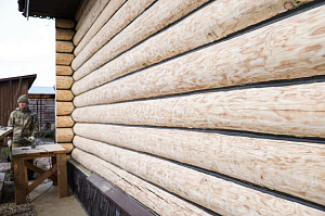 Баня мечты в Бобровом: комплексная отделка и покраска сруба