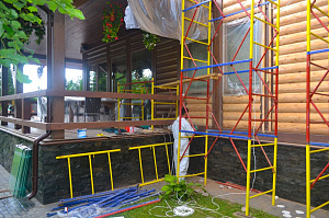 шлифовка блок хауса