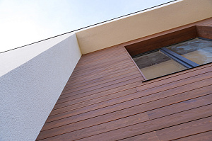 Фасад и баня в стиле 