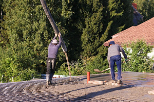 Идеальный фундамент для будущего дома в Рощинских дачах: реконструкция от Лесобиржа-Спб