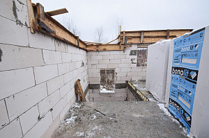 дом из газоблоков фото