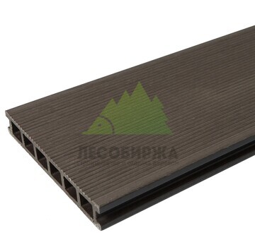 Доска террасная пустотелая CM Decking GRAND (Венге) 4000х190х25 мм