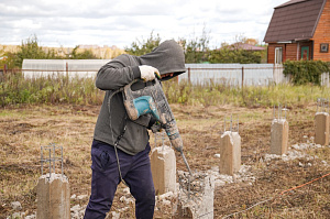 Надежный свайно-ростверковый фундамент в Павловском ручье под ключ