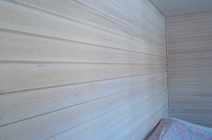 крашеная имитация бруса