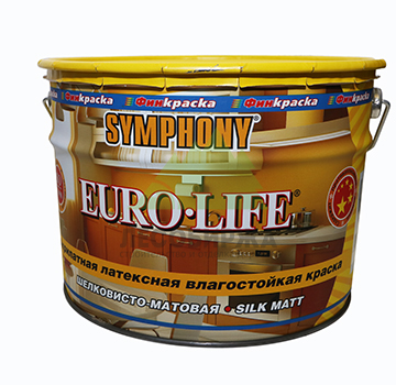 EURO-LIFE Symphony Укрывная акриловая краска шелковисто-матовая (base 3)