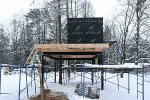 Уникальные всесезонные домики на дереве в LESO Парке