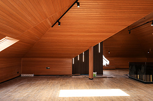 Премиум-отделка банного комплекса ангарской сосной в VUOKSA-Status