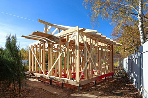 Каркасная баня 