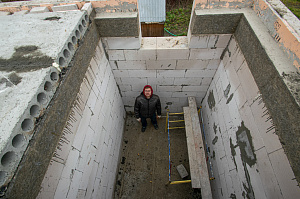 возведение стен дома