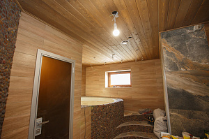 отделка вагонкой бани