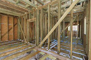 Современный каркасный дом с эксплуатируемой кровлей у Озера Врево